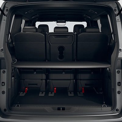 der neue VW NFZ Multivan Kofferraum der neue VW NFZ Multivan Kofferraum