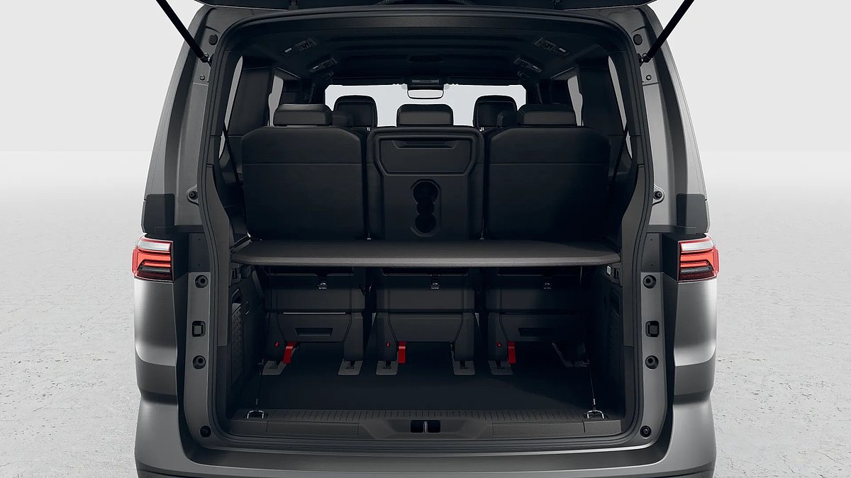 der neue VW NFZ Multivan Kofferraum der neue VW NFZ Multivan Kofferraum