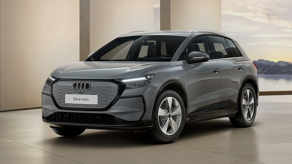 Audi Q4 etron schräg Vorderansicht Audi Q4 etron schräg Vorderansicht