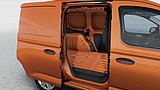 Caddy Cargo orange Laderaum Seite Caddy Cargo orange Laderaum Seite
