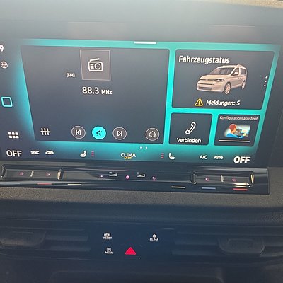 Caddy Flexible grau Display