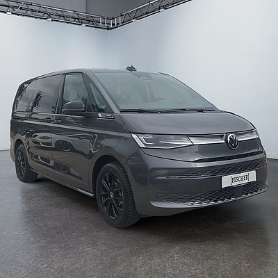 Multivan Hybrid Energy grau schräg von vorn