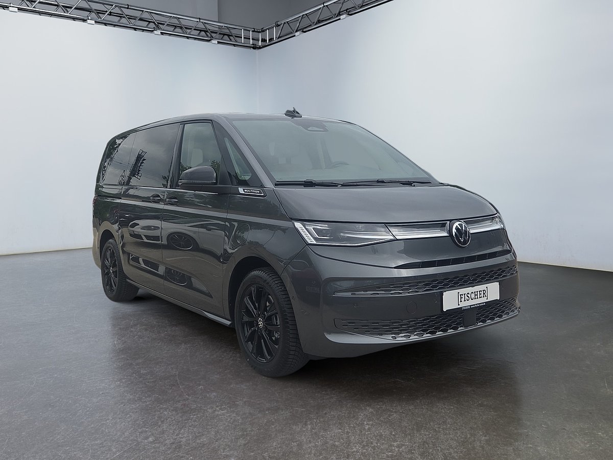 Multivan Hybrid Energy grau schräg von vorn