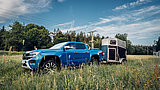 VW Amarok mit Pferdeanhänger