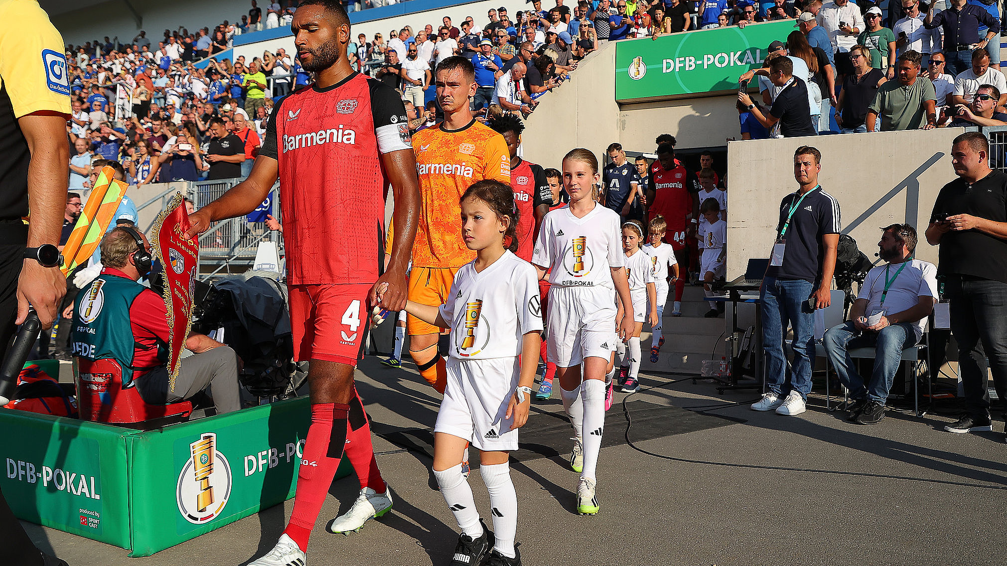 DFB Pokal Einlaufkids DFB Pokal Einlaufkids