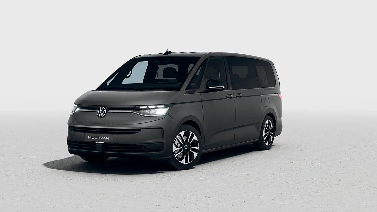 der neue VW NFZ Multivan schräg von vorn der neue VW NFZ Multivan schräg von vorn