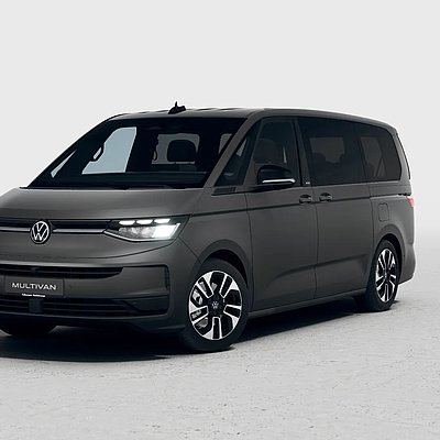 der neue VW NFZ Multivan schräg von vorn der neue VW NFZ Multivan schräg von vorn