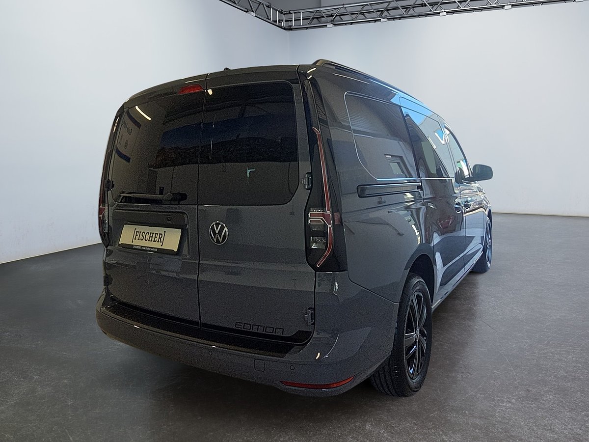 Caddy Flexible grau schräg von hinten