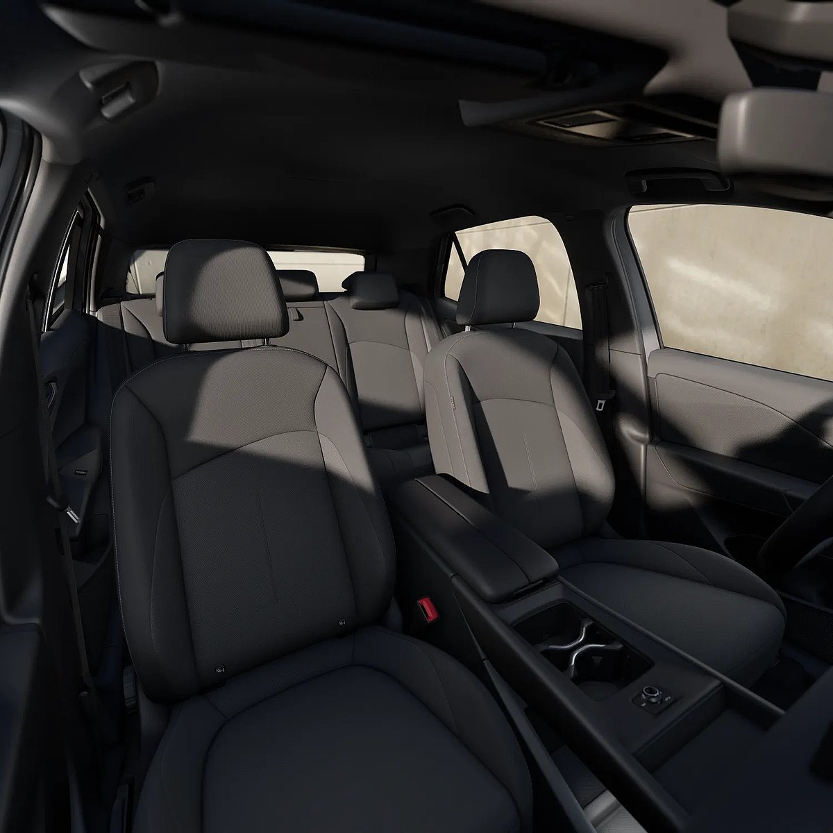 Innenraum des VW ID.3 Neo Trend mit Vordersitzen und Mittelkonsole