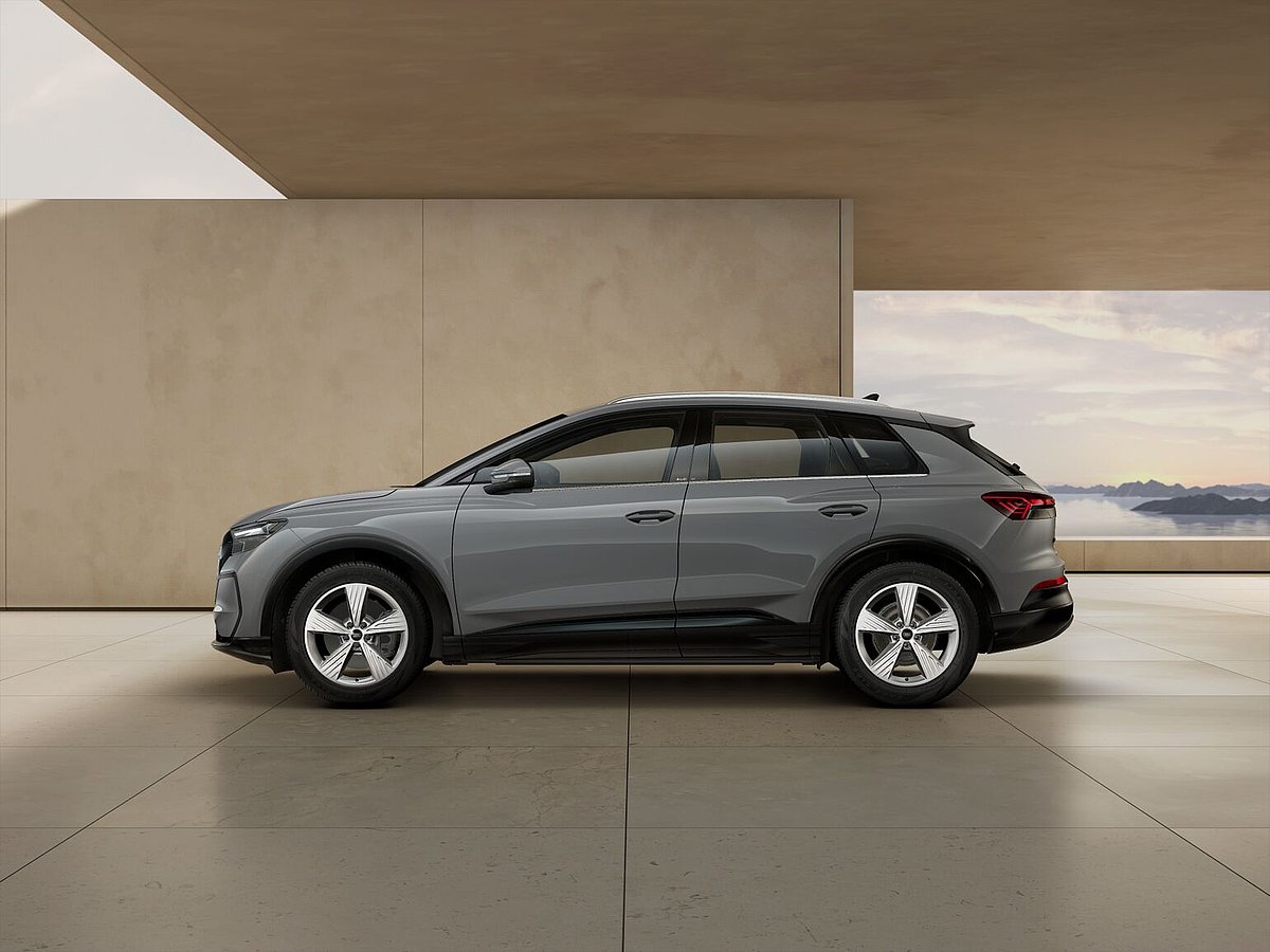 Audi Q4 etron Seitenansicht Audi Q4 etron Seitenansicht