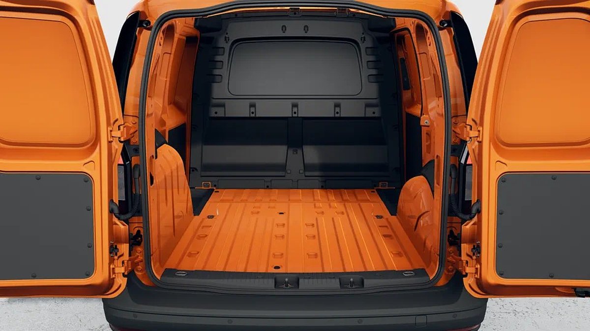 Caddy Cargo orange Laderaum Caddy Cargo orange Laderaum
