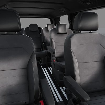 der neue VW NFZ Multivan Innenraum der neue VW NFZ Multivan Innenraum