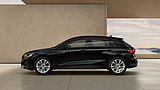 Audi A3 Sportback e-hybrid 150 kW schwarz Seitenansicht Fahrerseite