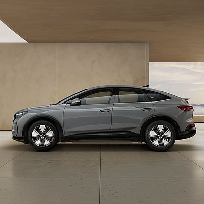 Audi Q4 e-tron Sportback seitenansicht Audi Q4 e-tron Sportback seitenansicht
