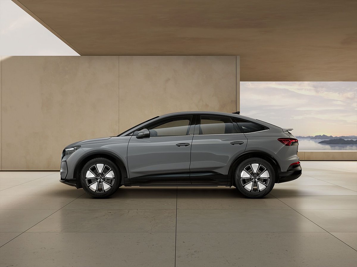 Audi Q4 e-tron Sportback seitenansicht Audi Q4 e-tron Sportback seitenansicht