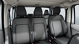 Innenraum der Volkswagen Transporter Pritsche mit Doppelkabine