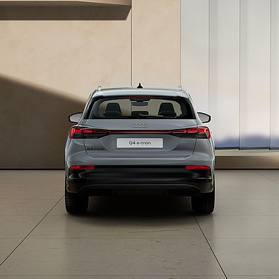 Audi Q4 etron Rückansicht Audi Q4 etron Rückansicht