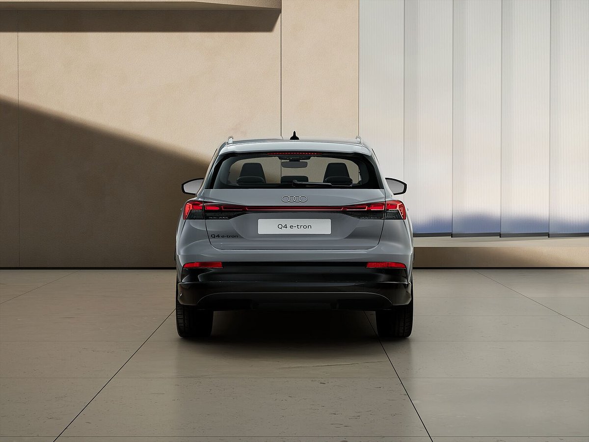 Audi Q4 etron Rückansicht Audi Q4 etron Rückansicht