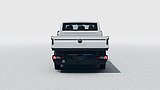 Volkswagen Transporter Pritsche in der Heckansicht