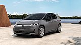 VW ID.3 Neo in Schrägansicht von vorne am Wasser