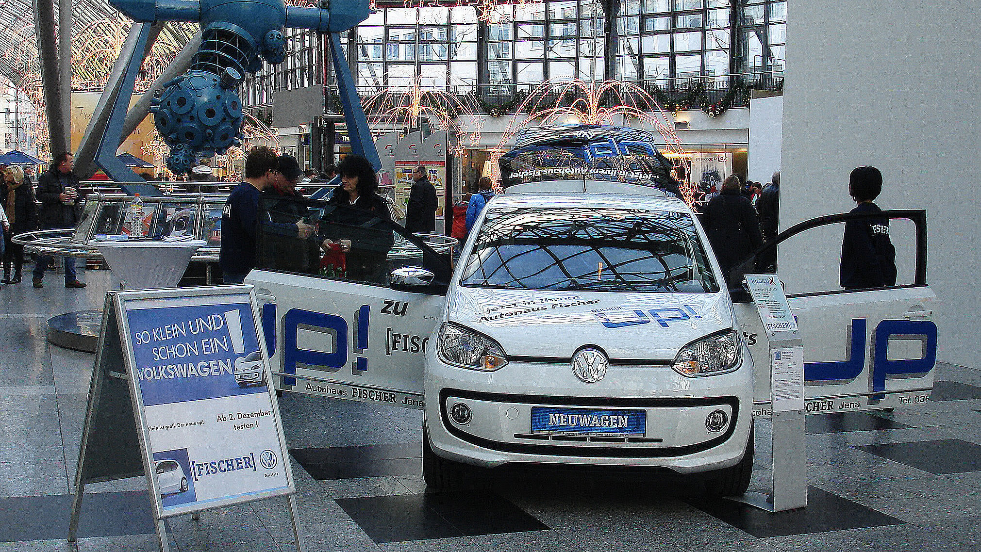 VW UP Goethe Galerie