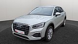 Audi Q2 in Weiß als Gebrauchtwagen in Front-Seitenansicht