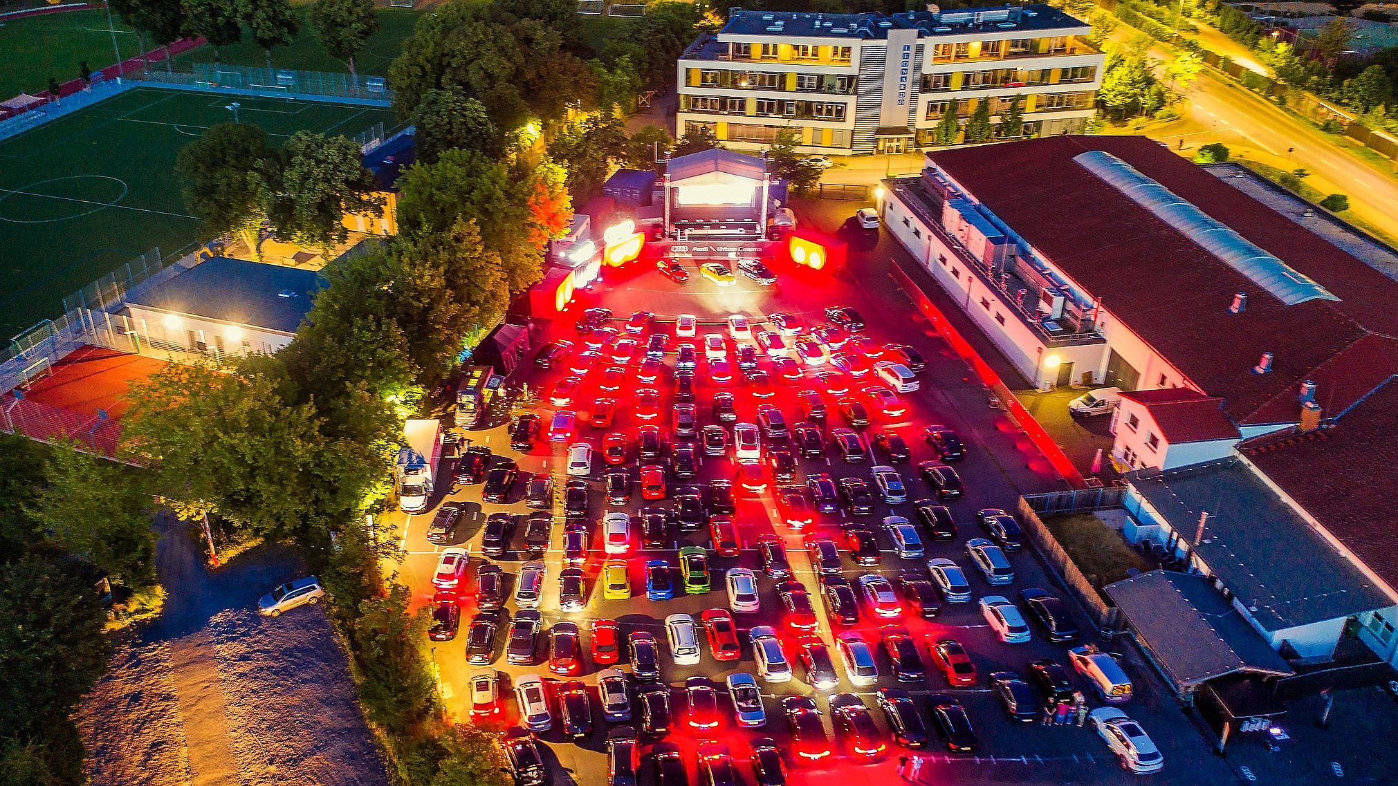 Autokino mit Audi