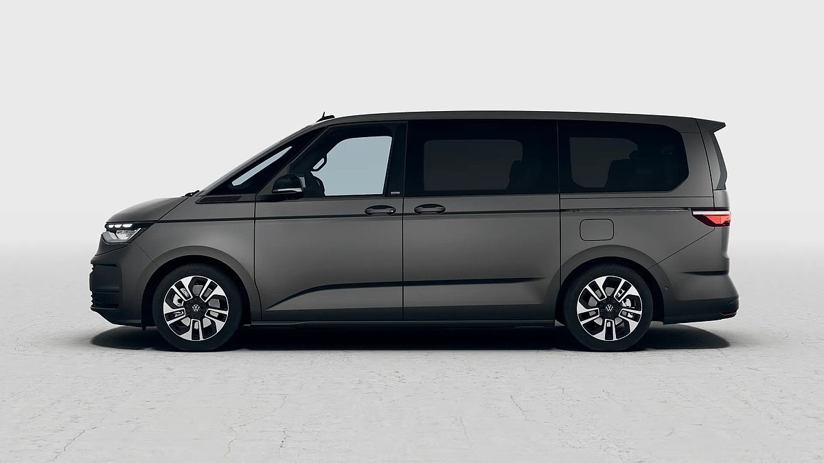 der neue VW NFZ Multivan Seitenansicht der neue VW NFZ Multivan Seitenansicht