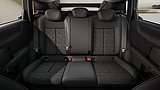 Audi A2 e-tron weiss 125 kw Innenraum Sitzreihe hinten Audi A2 e-tron weiss 125 kw Innenraum Sitzreihe hinten