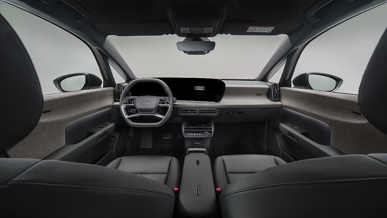 Audi A2 e-tron pistaziengrün Innenraum vorn