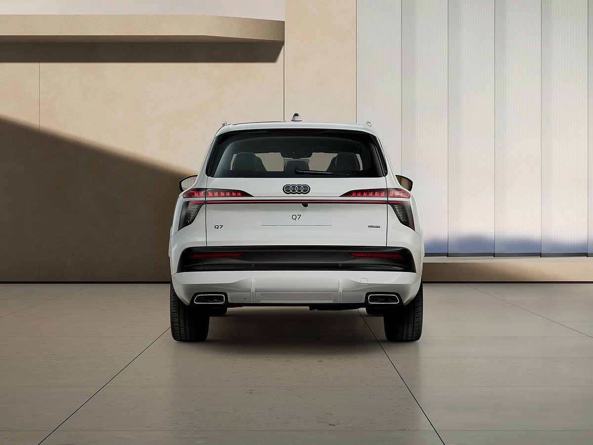 Audi Q7 Rückseite Audi Q7 Rückseite