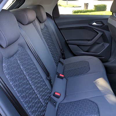 Audi A1 Sportback Rücksitzbank im Innenraum