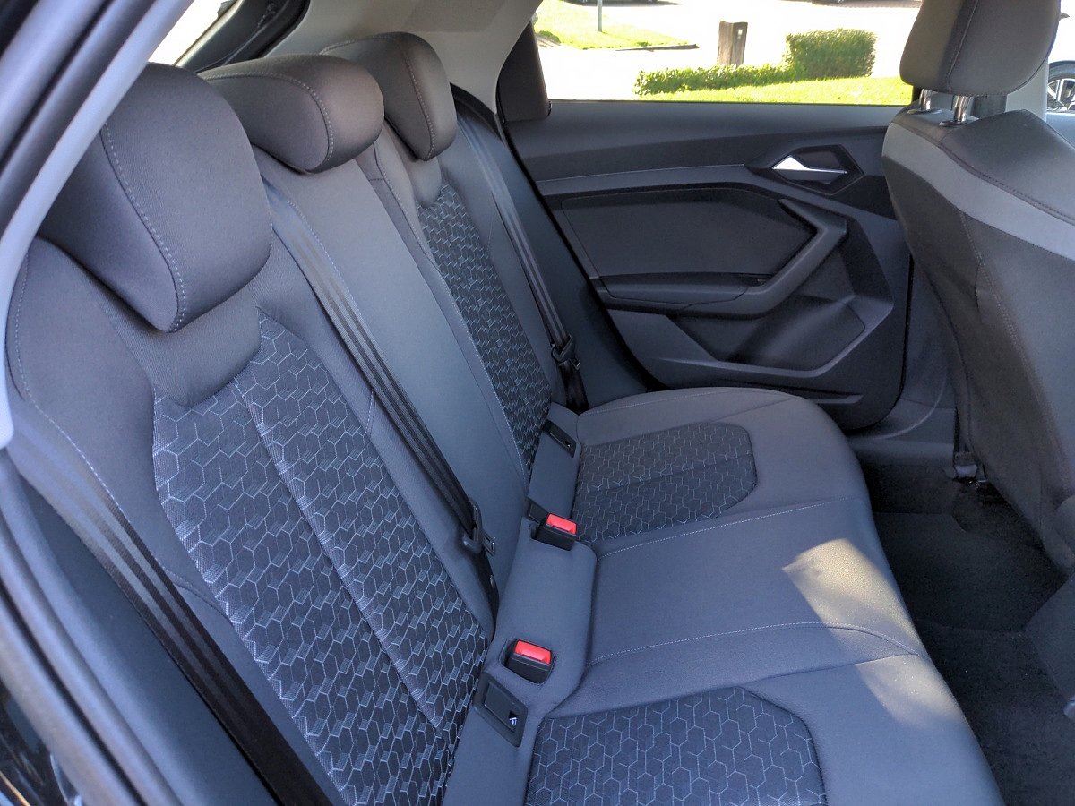 Audi A1 Sportback Rücksitzbank im Innenraum