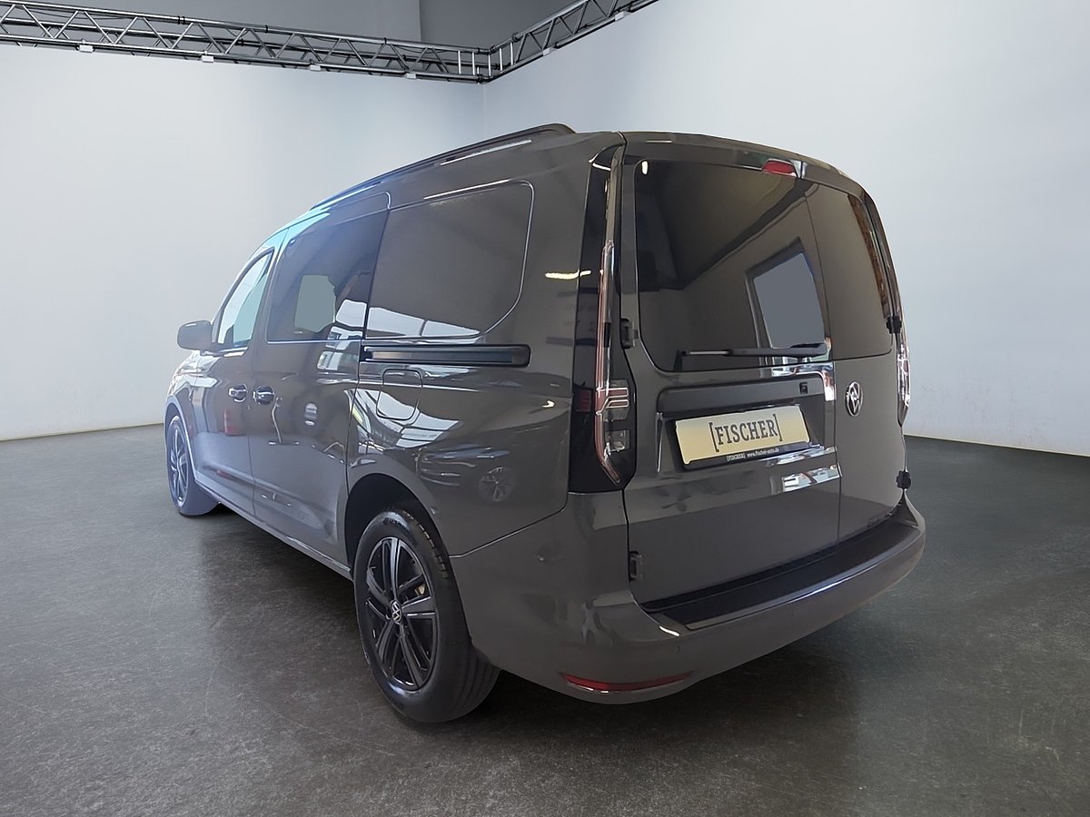 Caddy Flexible grau schräg von hinten